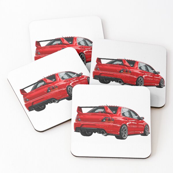 Item preview, RALLY RED EVO 9 BACKSHOT GRAPHIC DESIGN BY THEMITSUGUY designed and sold by TheMitsuGuy.