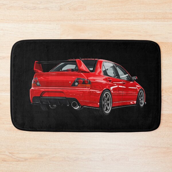 Item preview, RALLY RED EVO 9 BACKSHOT GRAPHIC DESIGN BY THEMITSUGUY designed and sold by TheMitsuGuy.