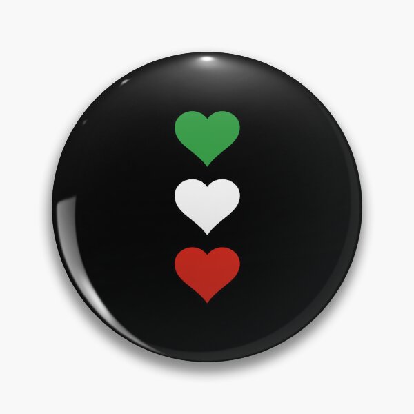 Item preview, Hearts for Iran - Solidarity in Red, White & Green designed and sold by MerndaAvenue.