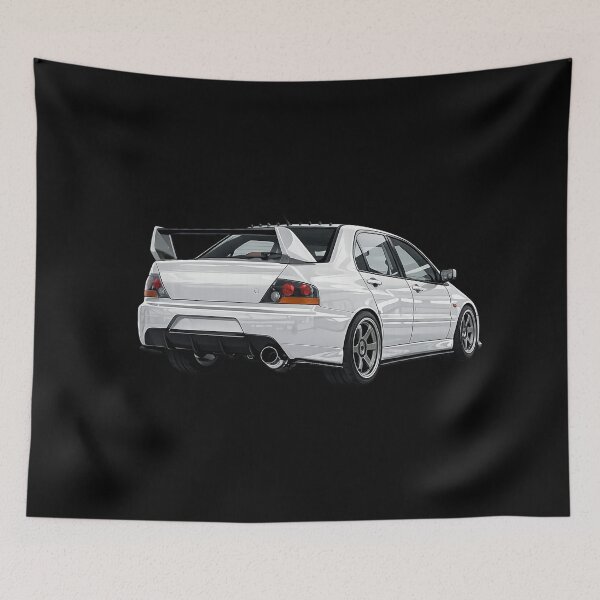 Item preview, SCOTIA WHITE EVO 9 BACKSHOT GRAPHIC DESIGN BY THEMITSUGUY designed and sold by TheMitsuGuy.