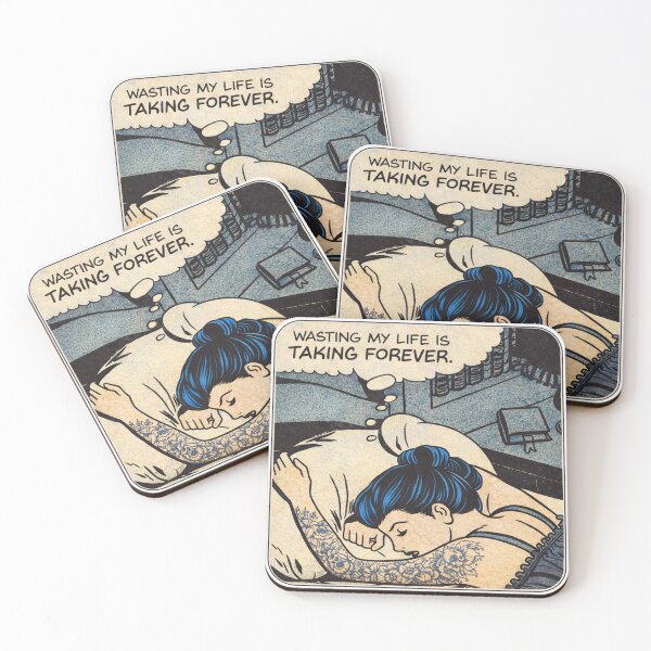 Item preview, Emo Girl Frustration  designed and sold by The Sweary Mary Gift Store.
