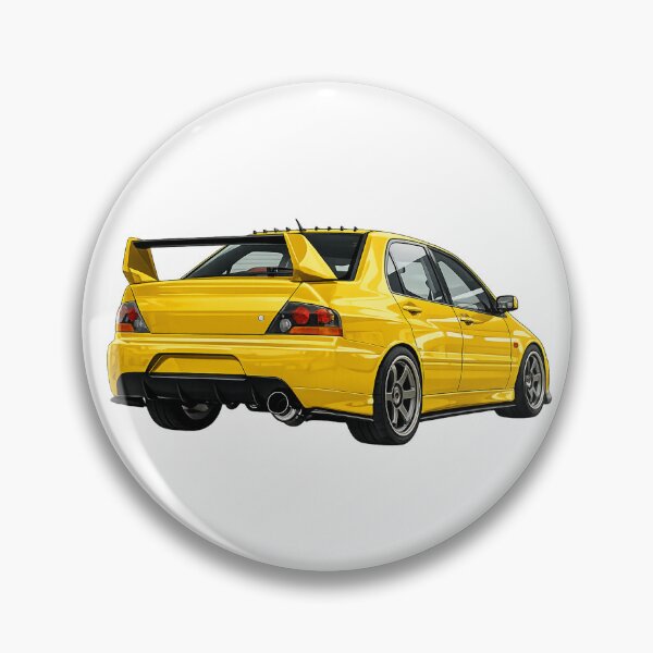 Item preview, LIGHTNING YELLOW EVO 9 BACKSHOT GRAPHIC DESIGN BY THEMITSUGUY designed and sold by TheMitsuGuy.