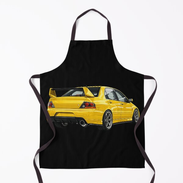 Item preview, LIGHTNING YELLOW EVO 9 BACKSHOT GRAPHIC DESIGN BY THEMITSUGUY designed and sold by TheMitsuGuy.