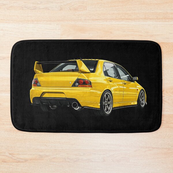 Item preview, LIGHTNING YELLOW EVO 9 BACKSHOT GRAPHIC DESIGN BY THEMITSUGUY designed and sold by TheMitsuGuy.