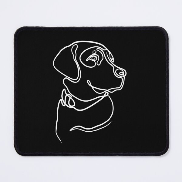 Artikelvorschau, Labrador lineart entworfen und verkauft von PangolinSquad.