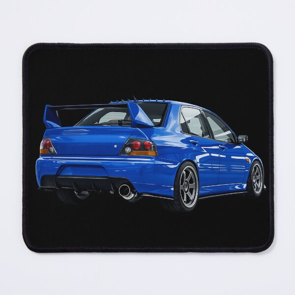 Item preview, ELECTRIC BLUE EVO 9 BACKSHOT GRAPHIC DESIGN BY THEMITSUGUY designed and sold by TheMitsuGuy.