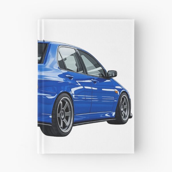 Item preview, ELECTRIC BLUE EVO 9 BACKSHOT GRAPHIC DESIGN BY THEMITSUGUY designed and sold by TheMitsuGuy.