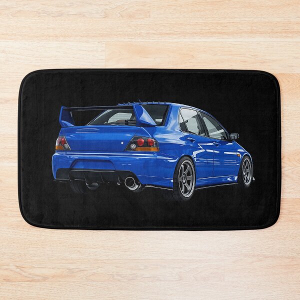 Item preview, ELECTRIC BLUE EVO 9 BACKSHOT GRAPHIC DESIGN BY THEMITSUGUY designed and sold by TheMitsuGuy.