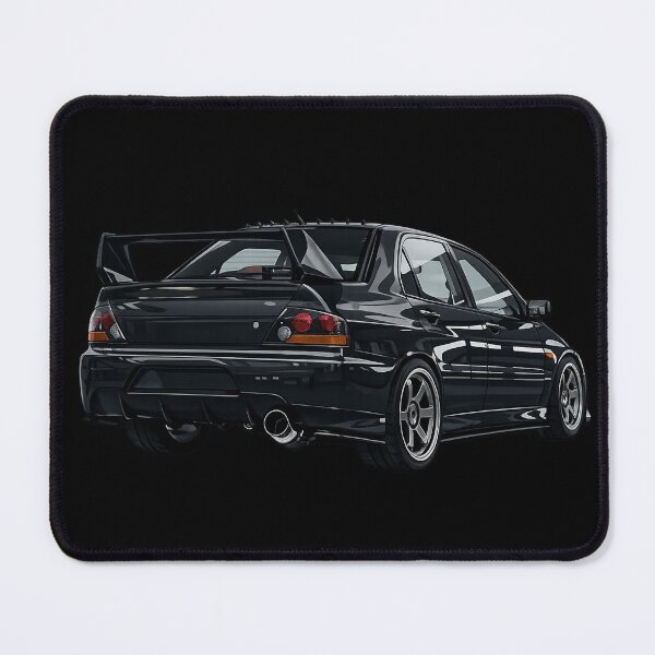 Item preview, TARMAC BLACK EVO 9 BACKSHOT GRAPHIC DESIGN BY THEMITSUGUY designed and sold by TheMitsuGuy.