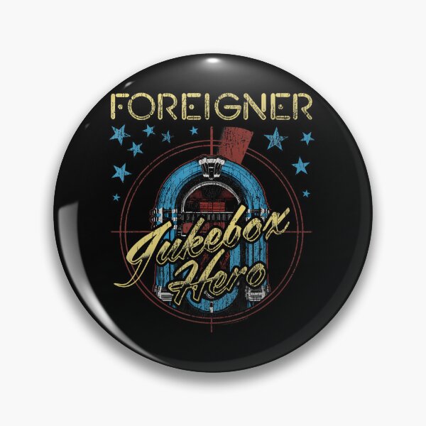 Item preview,  Foreigner Retro Jukebox Hero With Stars Band designed and sold by carppediem.