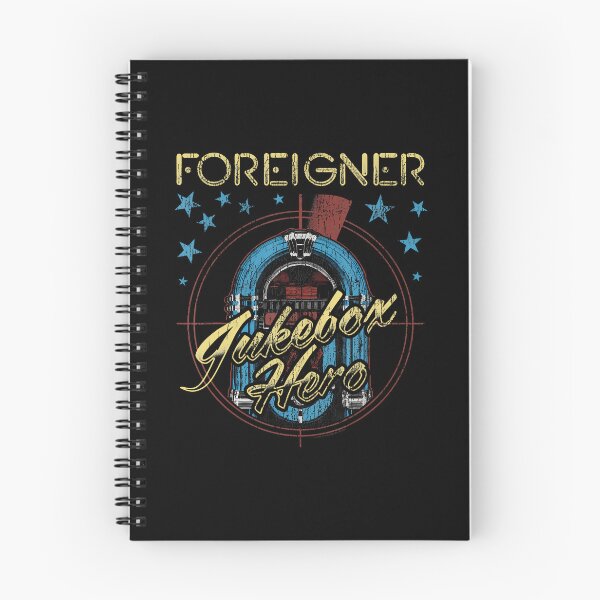 Item preview,  Foreigner Retro Jukebox Hero With Stars Band designed and sold by carppediem.