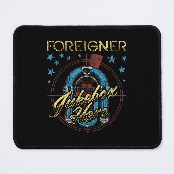 Item preview,  Foreigner Retro Jukebox Hero With Stars Band designed and sold by carppediem.