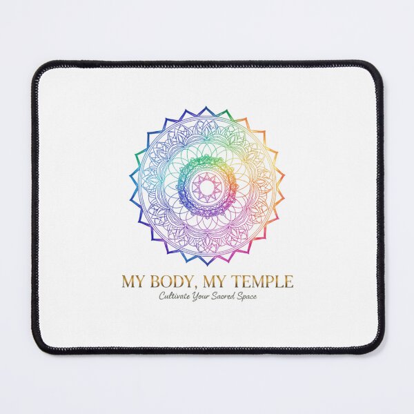 Item preview, yoga, my body, my temple designed and sold by Beehnah.