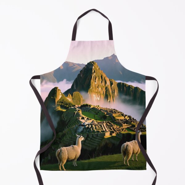 Item preview, Ancient Machu Picchu emerging from morning mist in the Peruvian Andes. A breathtaking tribute to Inca civilization. designed and sold by NiceArtsPlace.