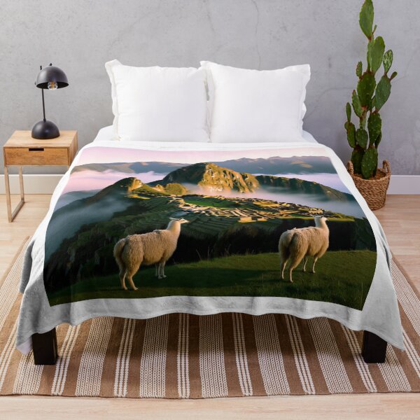 Item preview, Ancient Machu Picchu emerging from morning mist in the Peruvian Andes. A breathtaking tribute to Inca civilization. designed and sold by NiceArtsPlace.