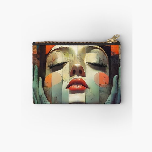 Item preview, Abstract Cubist Woman Portrait  designed and sold by Shoot-The-Moon.