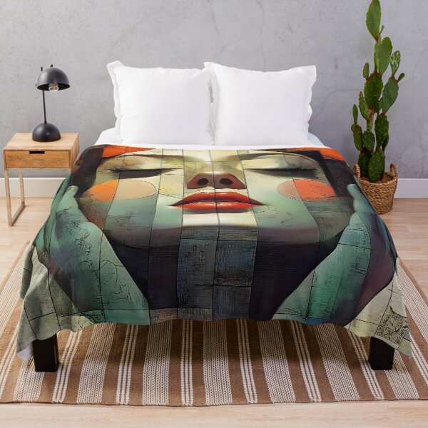Item preview, Abstract Cubist Woman Portrait  designed and sold by Shoot-The-Moon.