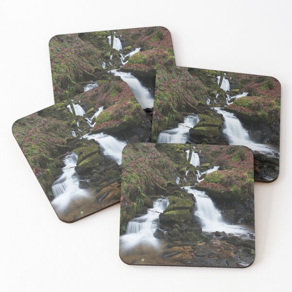 Item preview, Rocky waterfall in winter designed and sold by Stephen Jarman.