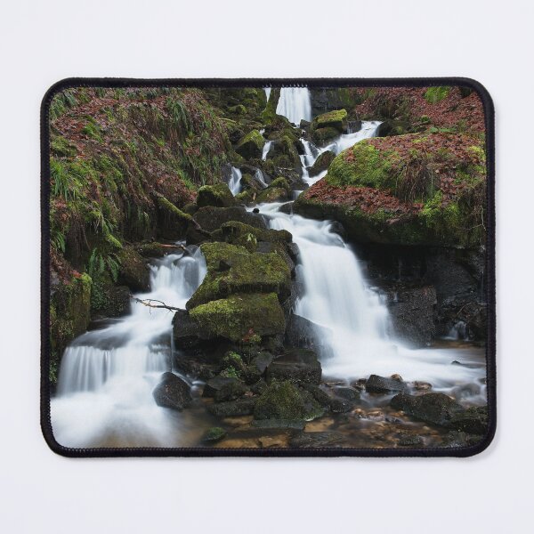 Item preview, Rocky waterfall in winter designed and sold by Stephen Jarman.