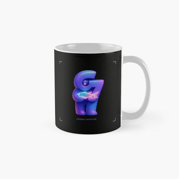 Item preview, Anomaly Detected Fish 3D Art Sci-Fi designed and sold by SplashTastic.