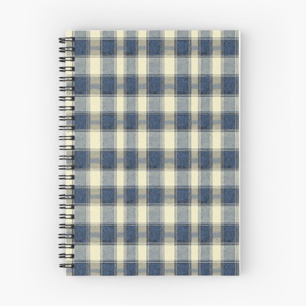 Item preview, Classic Navy Windowpane Plaid on Cream Texture designed and sold by QuietBloom80.
