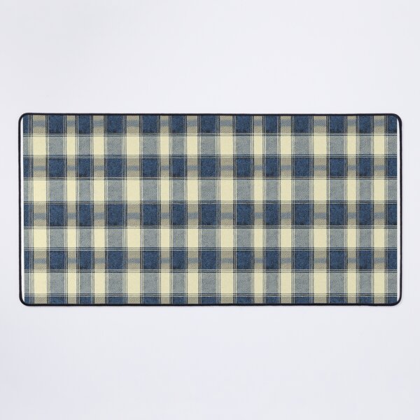 Item preview, Classic Navy Windowpane Plaid on Cream Texture designed and sold by QuietBloom80.