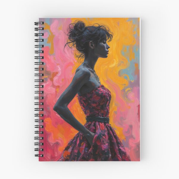 Item preview, Vibrant Silhouette of Elegance designed and sold by Mary Spencer.