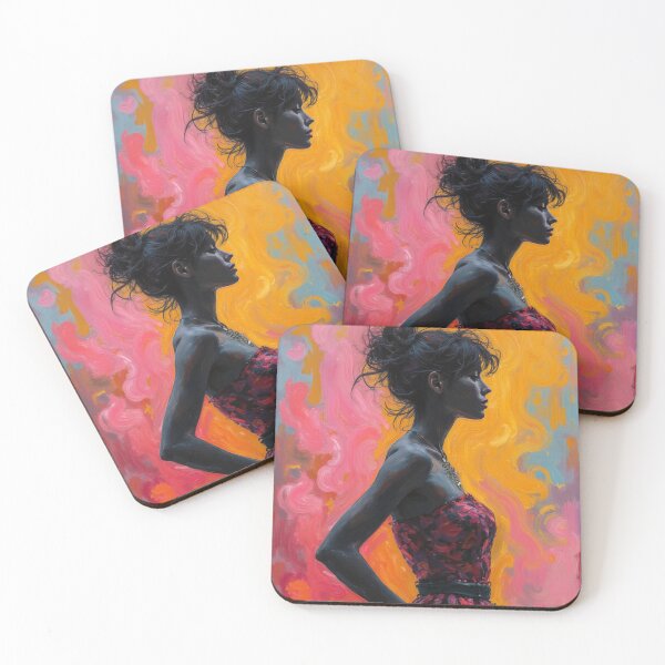 Item preview, Vibrant Silhouette of Elegance designed and sold by Mary Spencer.