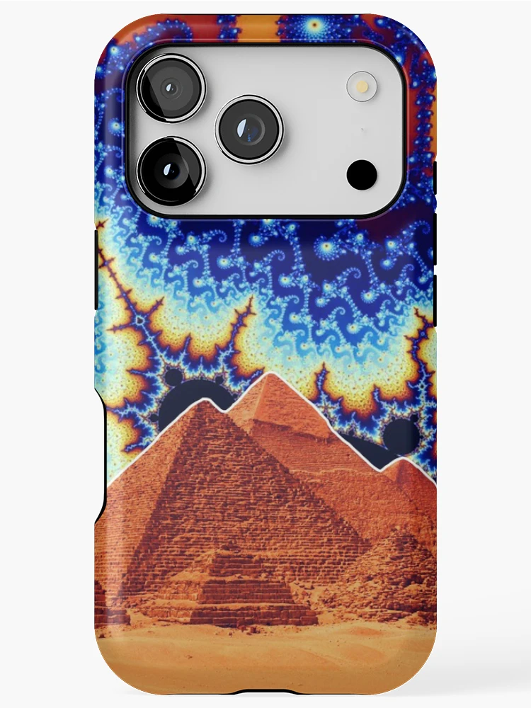 Thumbnail 1 of 4, iPhone Case, Pyramids designed and sold by MagicMullet.
