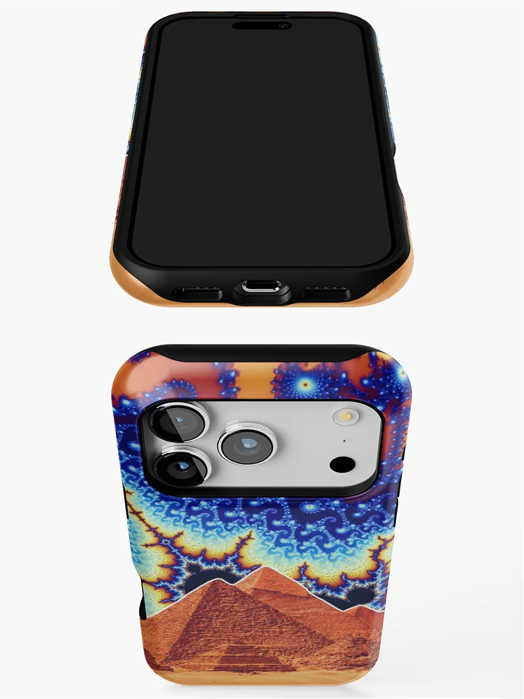 Thumbnail 3 of 4, iPhone Case, Pyramids designed and sold by MagicMullet.