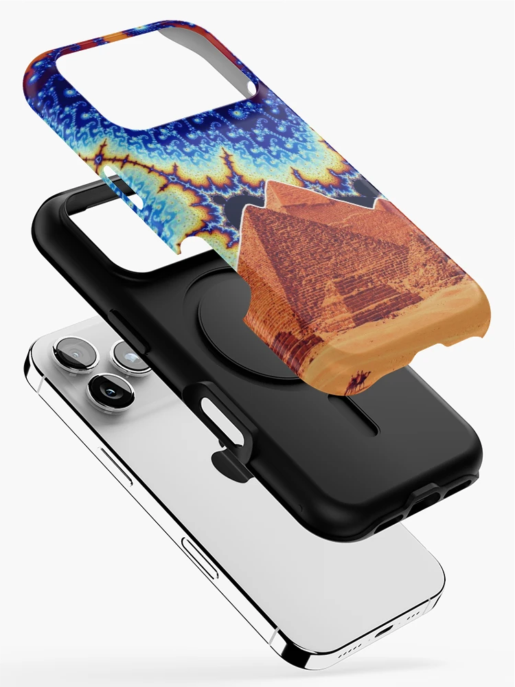 Thumbnail 2 of 4, iPhone Case, Pyramids designed and sold by MagicMullet.
