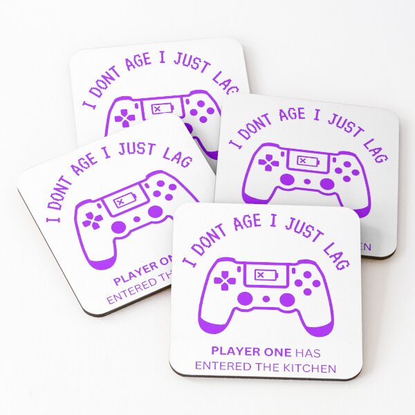 Item preview, Funny Gamer Dad Lag Joke Player One designed and sold by icemanphotos.