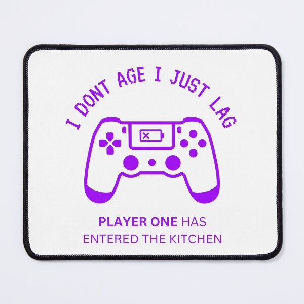 Item preview, Funny Gamer Dad Lag Joke Player One designed and sold by icemanphotos.