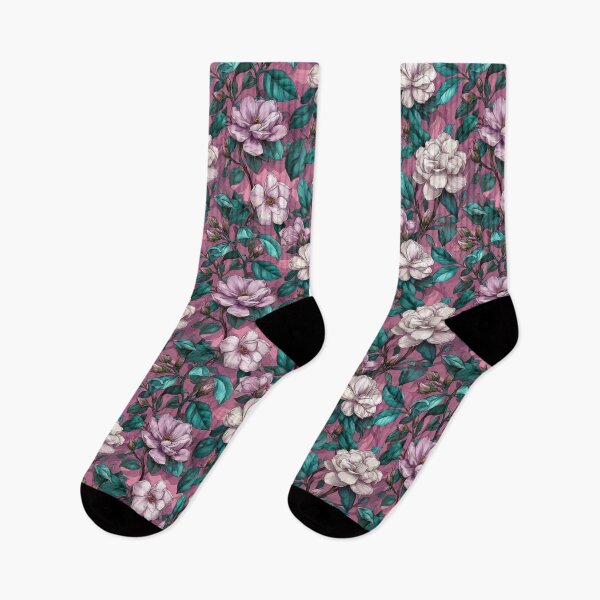 Item preview, Bold Gardenias Print - Flower Floral Pattern  - Wedding Gifts designed and sold by RoyalStarsPatts.