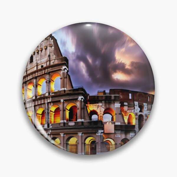 Item preview, Photorealistic night shot of Colosseum in Rome designed and sold by NiceArtsPlace.