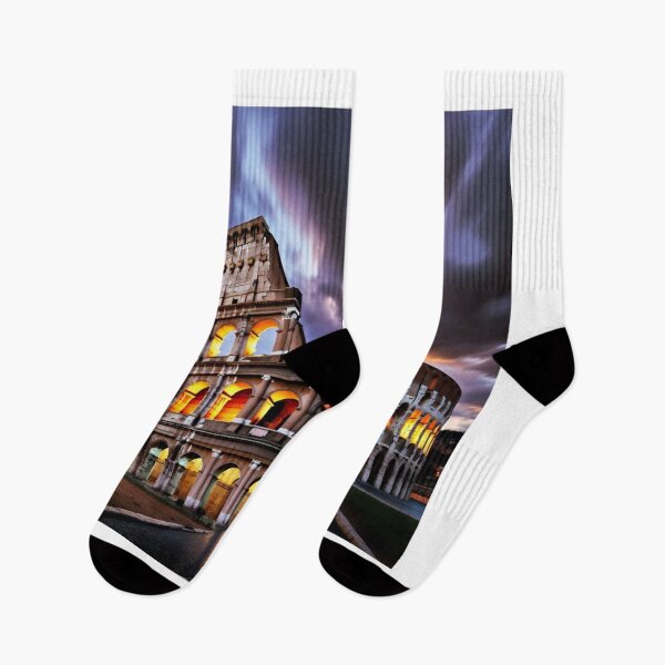 Item preview, Photorealistic night shot of Colosseum in Rome designed and sold by NiceArtsPlace.