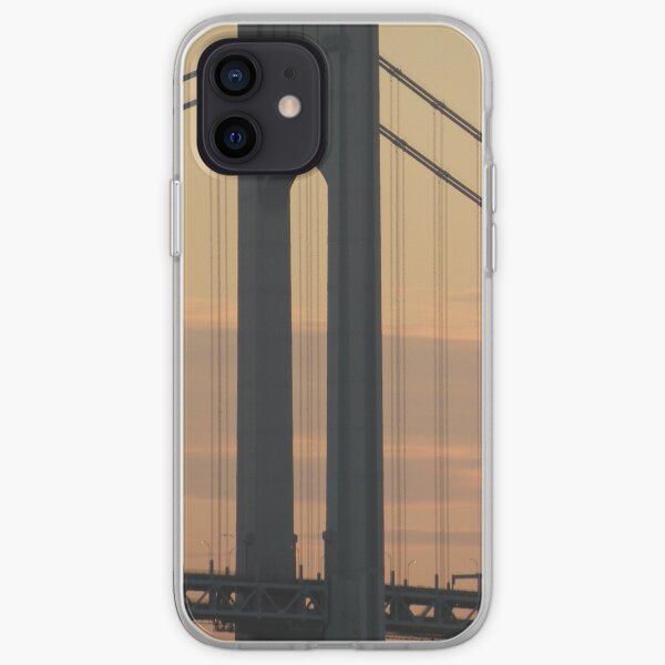 #bridge, #architecture, #water, #city, #usa, #california, #WerrazanoNarrowsBridge, #suspension, #river, #sky, #bay, #landmark iPhone Soft Case