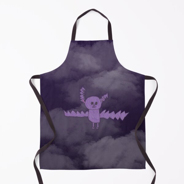 Item preview, Lilac Bat in Dark Sky Illustration designed and sold by nimbfeja.