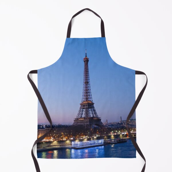 Item preview, True-to-life photograph of Eiffel Tower at blue hour designed and sold by NiceArtsPlace.