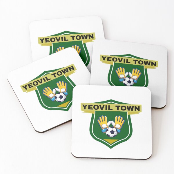 Item preview, Yeovil Town Goalkeeper Crest | Green & Gold Football Shield Design designed and sold by Harsha Pinjani.