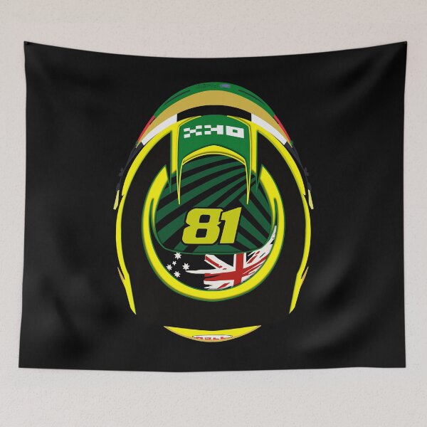 Item preview, Oscar Piastri Australian GP 2026 F1 Top Helmet Mclaren Formula 1  designed and sold by Pink Polar F1.