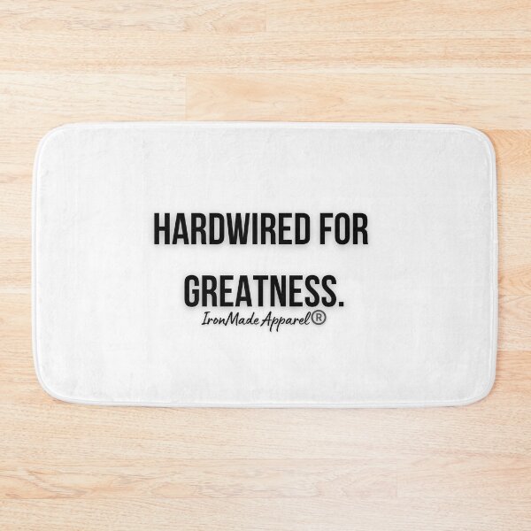Item preview, Hardwired for Greatness Electrician T-Shirt – Bold Lineman Pride Graphic Tee for Skilled Tradesmen designed and sold by IronMade Apparel.