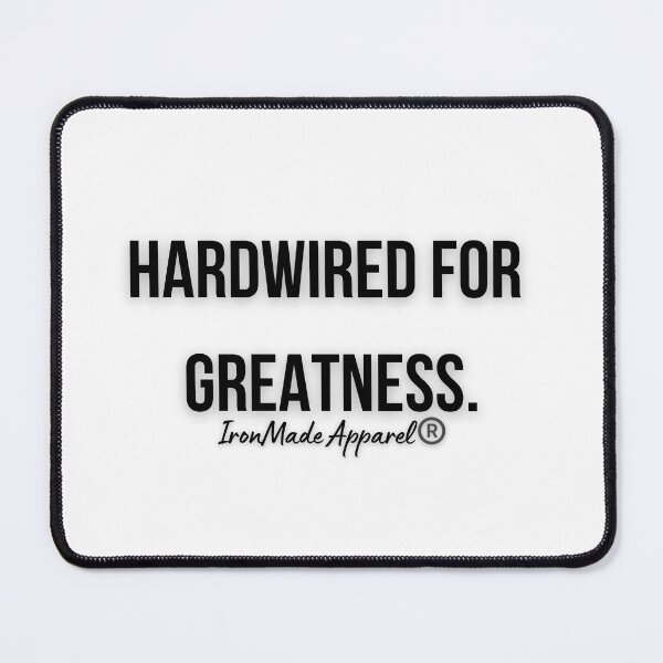Item preview, Hardwired for Greatness Electrician T-Shirt – Bold Lineman Pride Graphic Tee for Skilled Tradesmen designed and sold by IronMade Apparel.