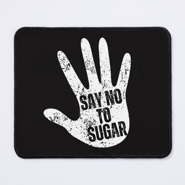 Item preview, Say No to Sugar – Hand Symbol with Black Dot Design designed and sold by SS DESIGN 09.