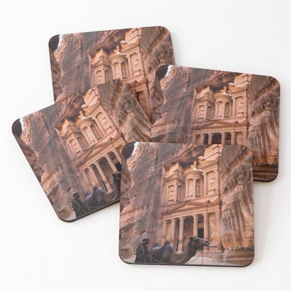 Item preview, Hyper-realistic photograph of Al-Khazneh (The Treasury) in Petra designed and sold by NiceArtsPlace.