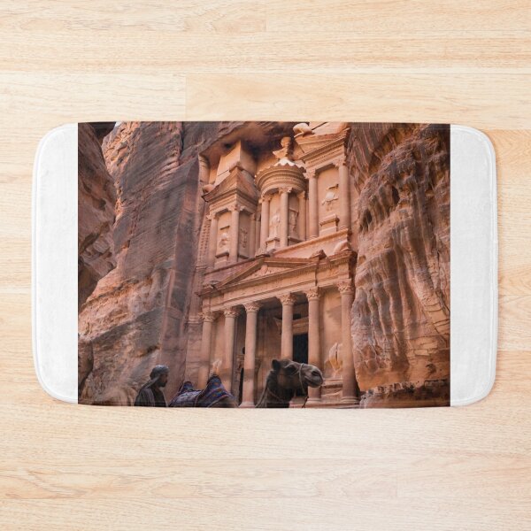 Item preview, Hyper-realistic photograph of Al-Khazneh (The Treasury) in Petra designed and sold by NiceArtsPlace.