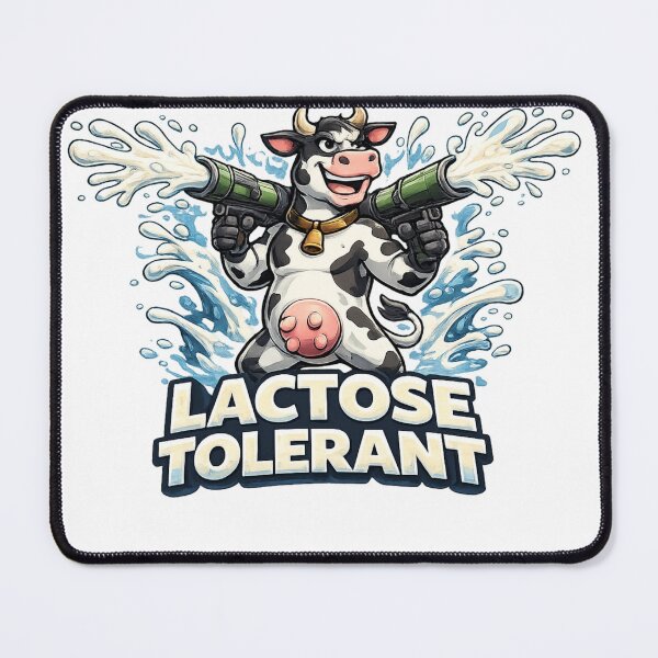 Item preview, Lactose Tolerant Tee designed and sold by Moai-Industries.