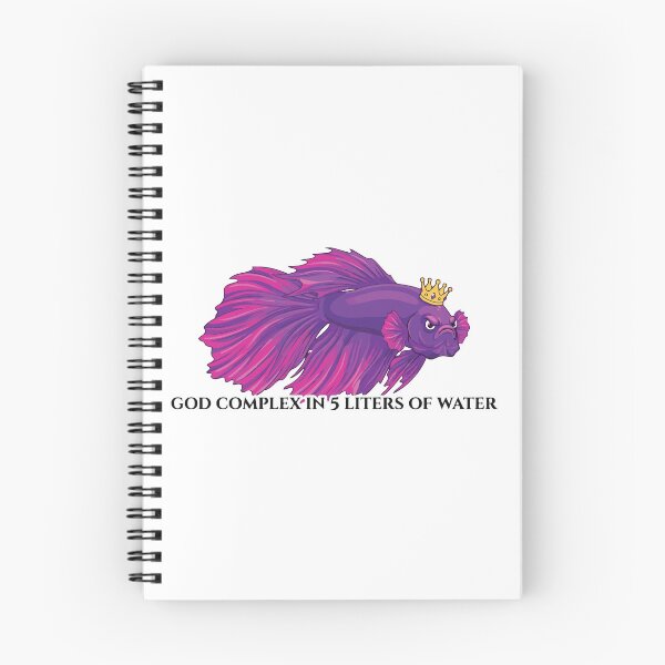 Item preview, God Complex In 5 Liters Of Water Betta Fish designed and sold by Petzzz.