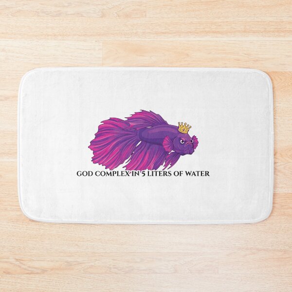 Item preview, God Complex In 5 Liters Of Water Betta Fish designed and sold by Petzzz.