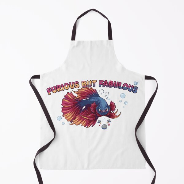 Item preview, Furious But Fabulous Flaring Betta Fish designed and sold by Petzzz.
